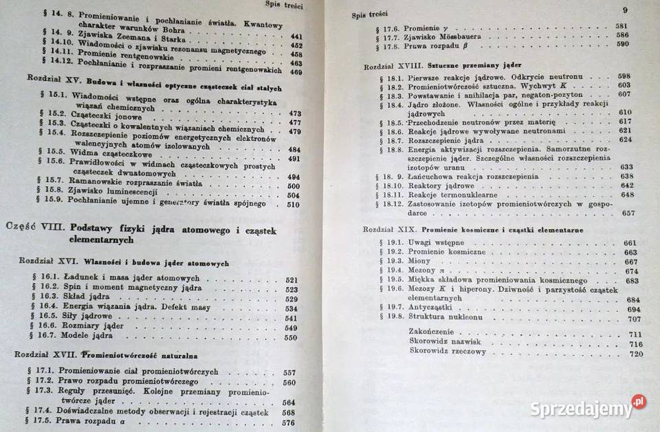 Kurs fizyki Tom 3 Procesy falowe Optyka Fizyka Pozostałe lubelskie Chełm