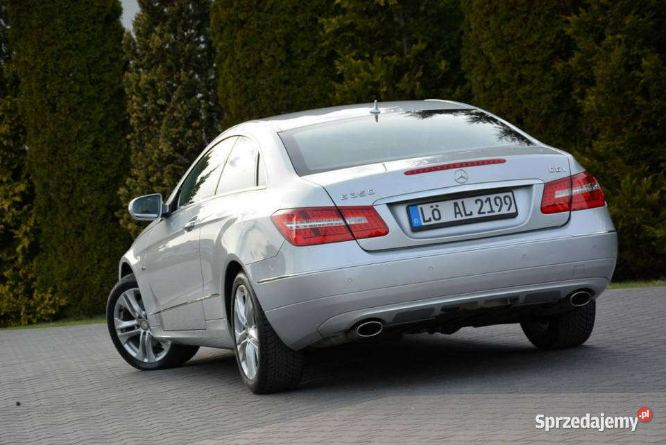 Mercedes E 350 292z Niemiec Klimatronic Skóry aluminiowe felgi Ostrów Mazowiecka