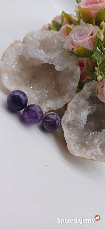 Naturalny ametyst mała kulka 18mm kolekcja Pozostałe Olsztyn