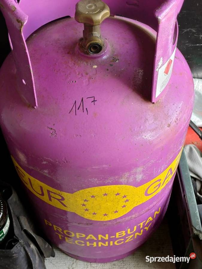 Butla gazowa 11 na działkę do altanki garażu Promienniki Gródek