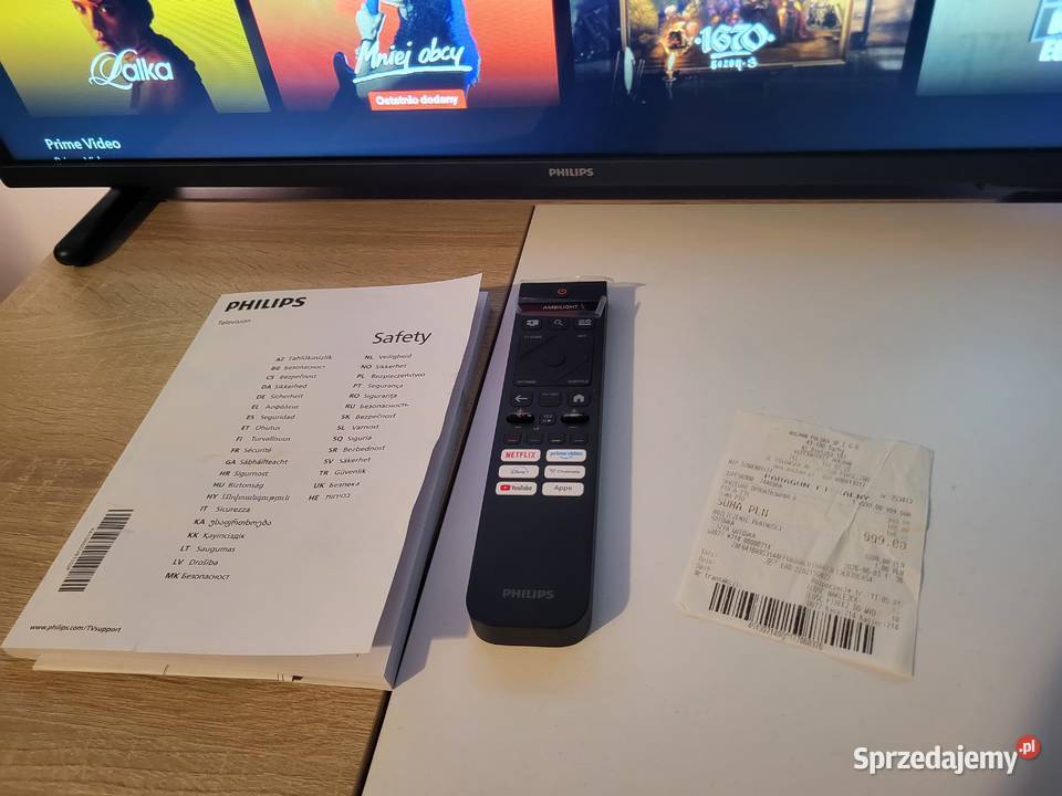 PHILIPS 32PFS690012 32 LED Ambilight na małopolskie Libiąż