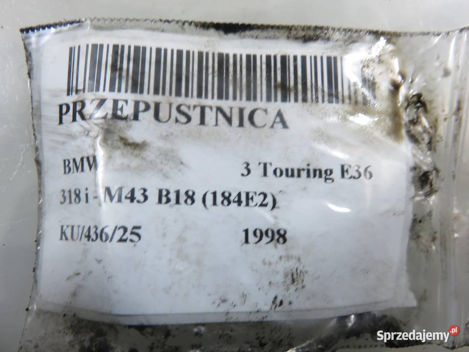 PRZEPUSTNICA BMW 3 E36 318 i 1247594 osobowe