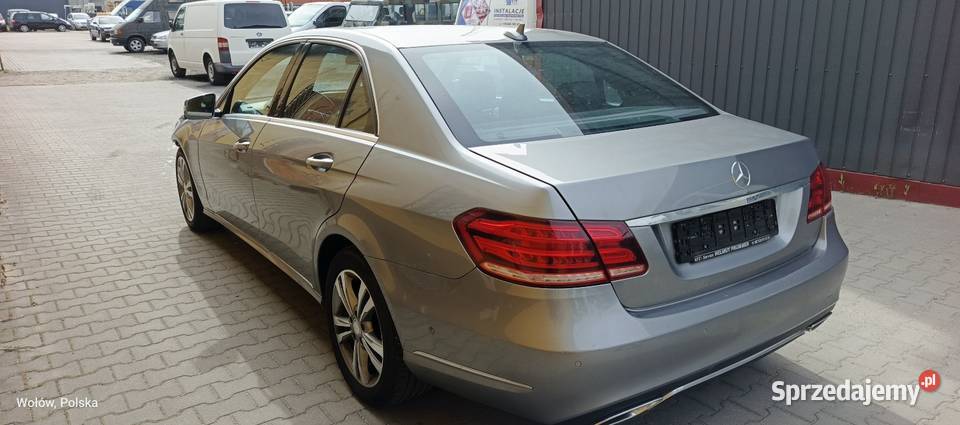 Mercedes E kasa 2013 lift Klasa E Wołów