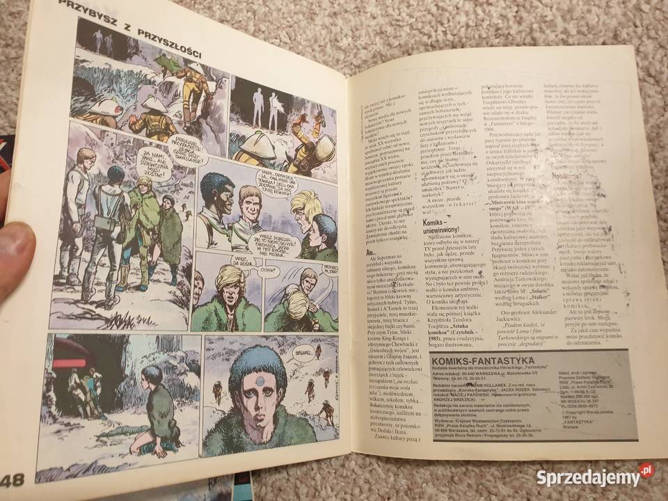 Yans Grzegorz Rosiński 5 komiksów Komiks Gdynia