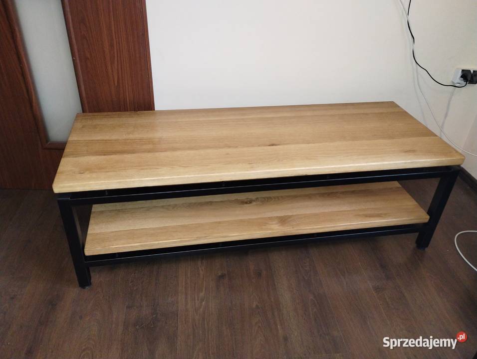 Stolik audio Hifi szafka Rtv ława dębowa pod śląskie Sosnowiec