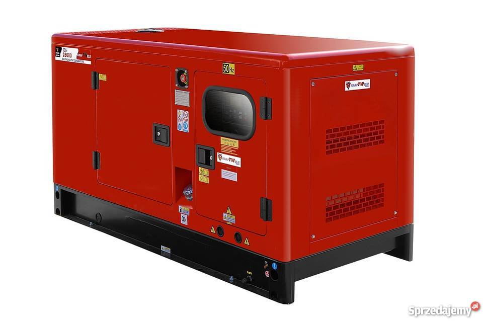 AGREGAT GENERATOR PRĄDOTWÓRCZY WYCISZONY 28 KVA dolnośląskie Ząbkowice Śląskie