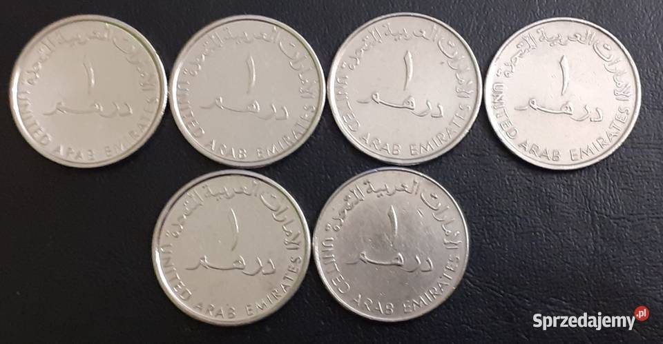 ZJEDNOCZONE EMIRATY ARABSKIE1 DIRHAM zestaw Warszawa