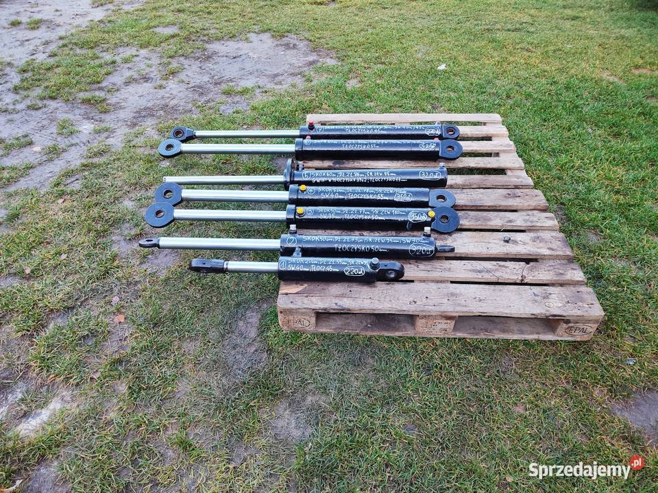 Siłownik hydrauliczny dwustronny sów 50 łuparka Sędziszów sprzedam