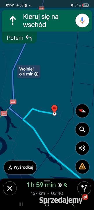 NA SPRZEDAŻ WYJĄTKOWY LAS Rzeki Narew IDEALNA asfalt Włochówka