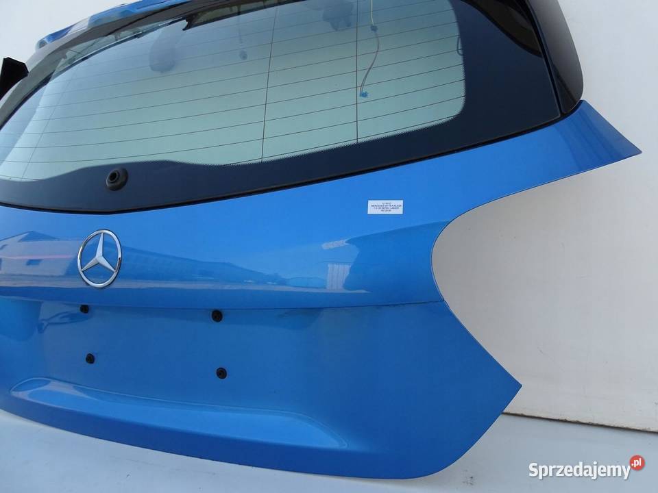 KLAPA TYŁ BAGAŻNIKA Z SZYBĄ MERCEDES A KLASA osobowe