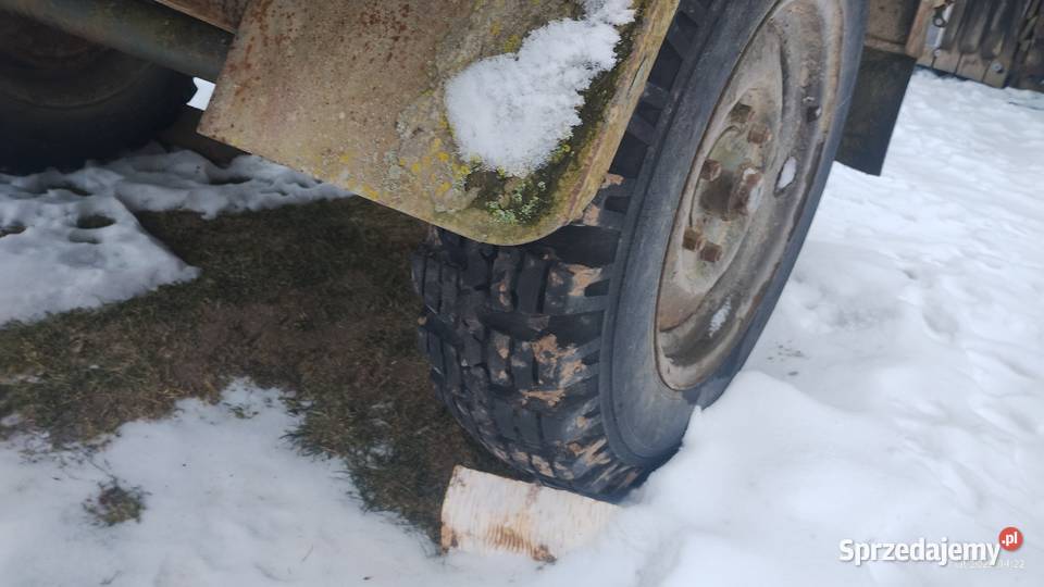 Przyczepka jednoosiowa zarejestrowana Galewice