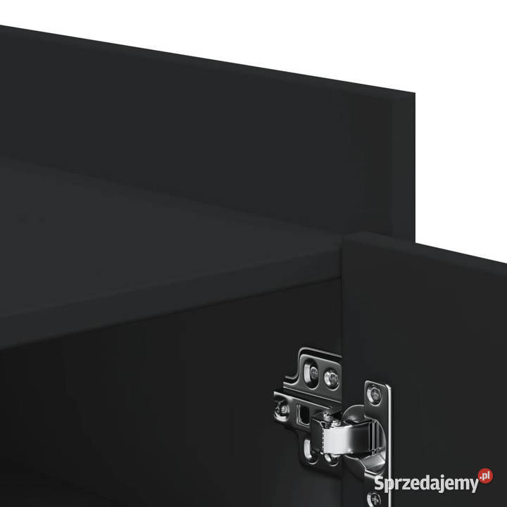 Szafka na buty czarna 52x375x100 materiał Na buty Warszawa
