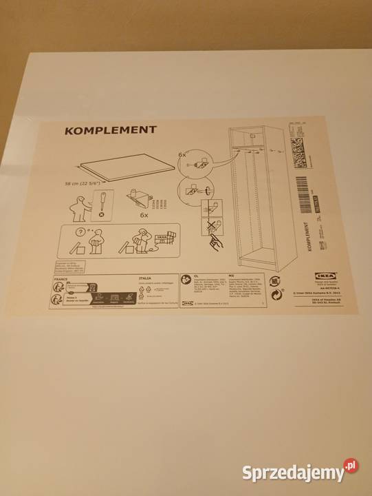Blat Ikea komplement 96cmx58 Dom i Ogród Kraków