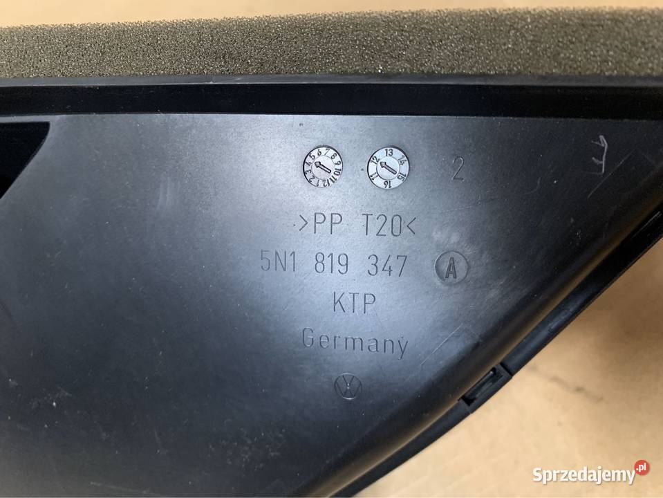 Kanał powietrza 5N1819347A vw tiguan 5N lift