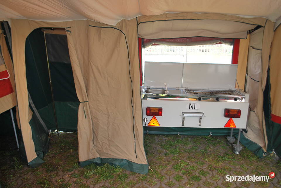 TRIGANO ŚLICZNA przyczepa lekka namiotowa 1999 mazowieckie