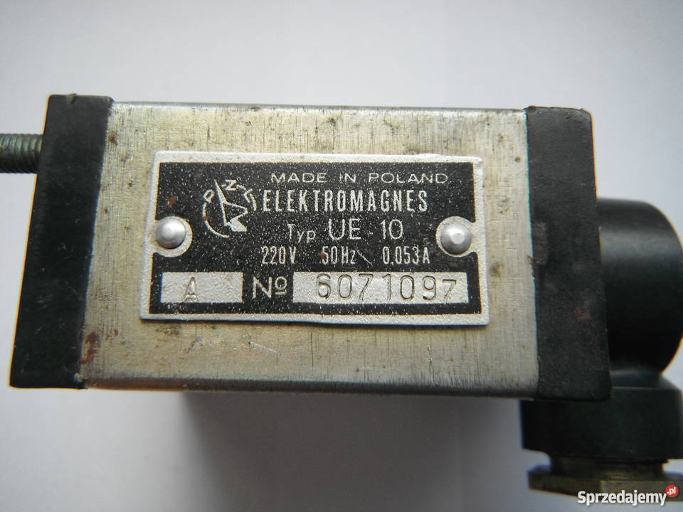 Cewka UE10 elektromagnes do zaworu Łucznik Radom mazowieckie Chlewiska
