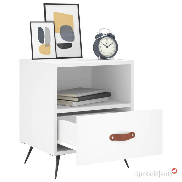 Szafki nocne 2 białe 40x35x475 WM827373 Warszawa sprzedam