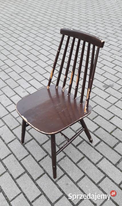 Krzesło patyczak MGrabiński Fameg design PRL Gdynia sprzedam