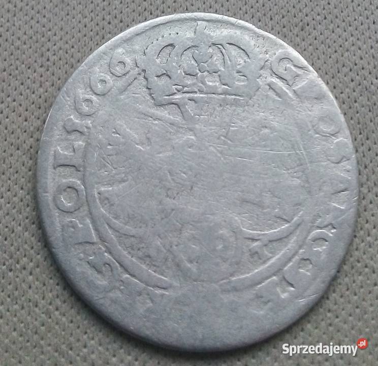 SZOSTAK1666 rSREBRO JAN KAZIMIERZ sprzedam