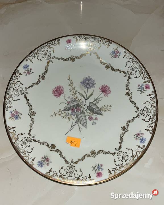 Patera Efenbein Syg Import Lata 50 XX w Kwiaty Gdańsk