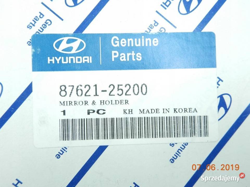 WKŁAD LUSTERKA PRAWY HYUNDAI ACCENT 0004 ASO Lusterka zewnętrzne
