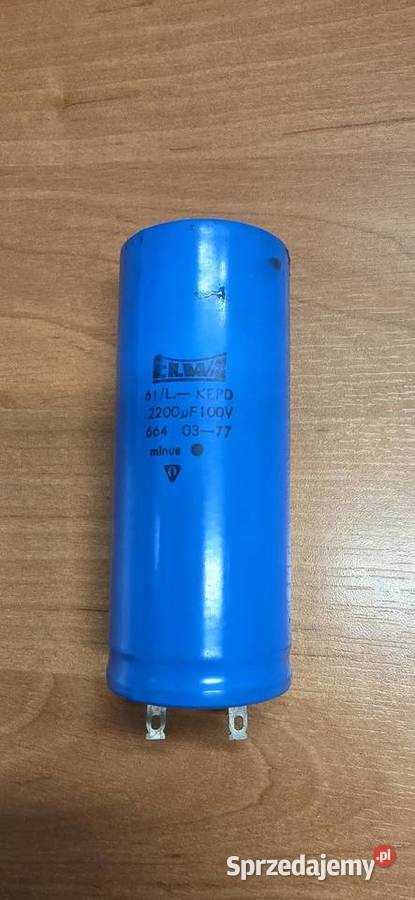 Kondensator elektrolityczny Kraków sprzedam