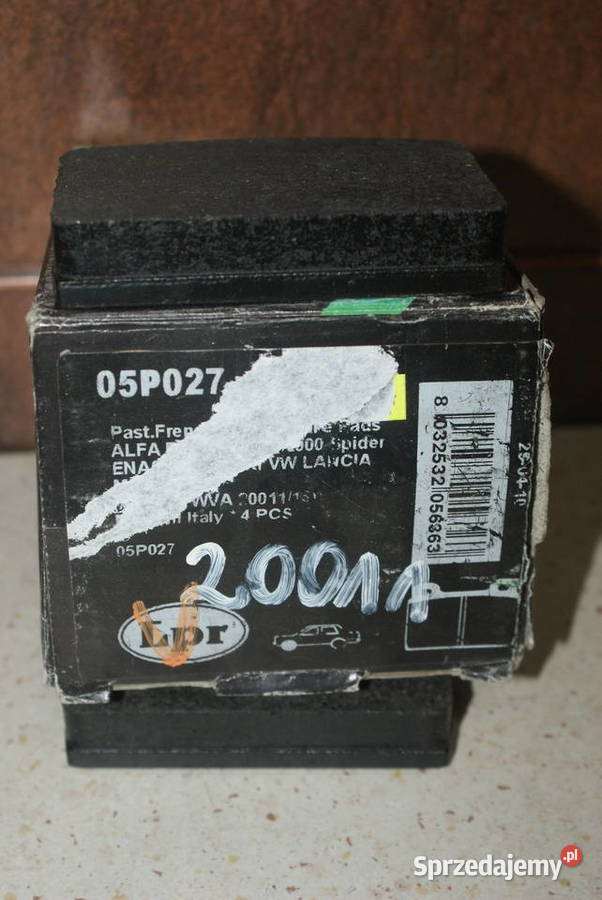 Klocek hamulcowy kpl przód PORSCHE 911 911 TARGA osobowe Białobrzegi