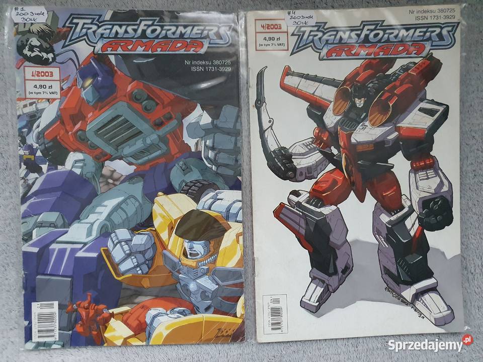 Transformers Armada 2 komiksy Gdynia