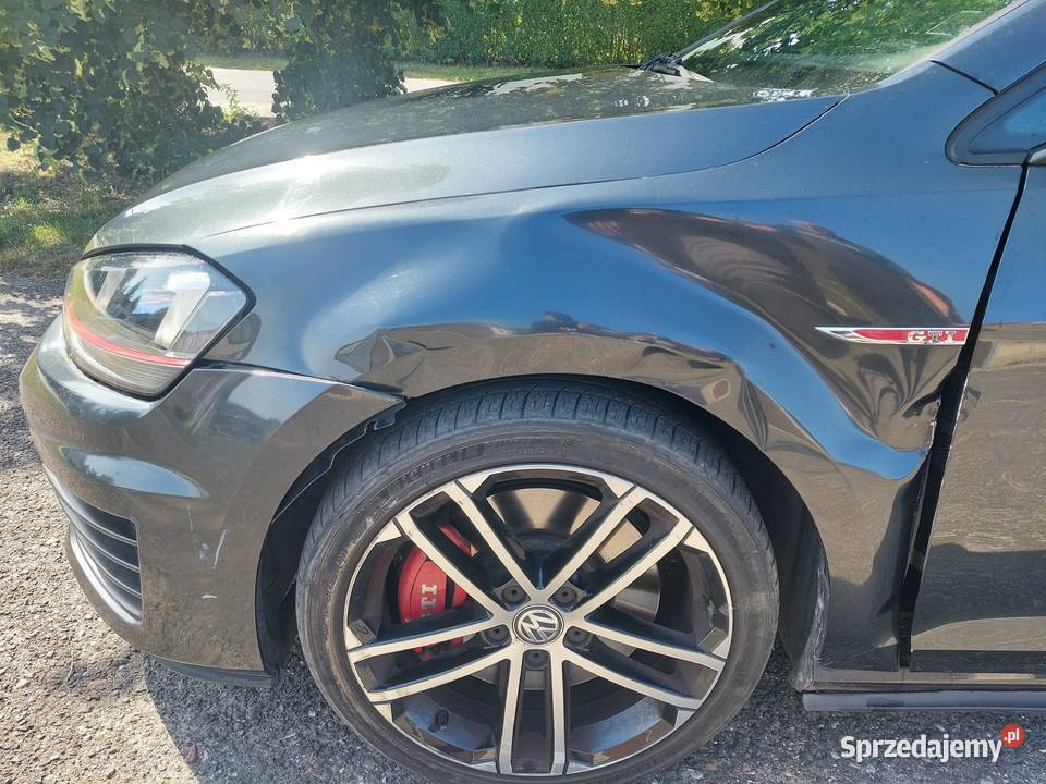 Volkswagen Golf VII GTI Uszkodzony Warszawa
