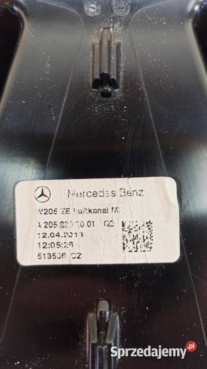 WLOT RURA DOLOT POWIETRZA MER W205 A2058309001 osobowe