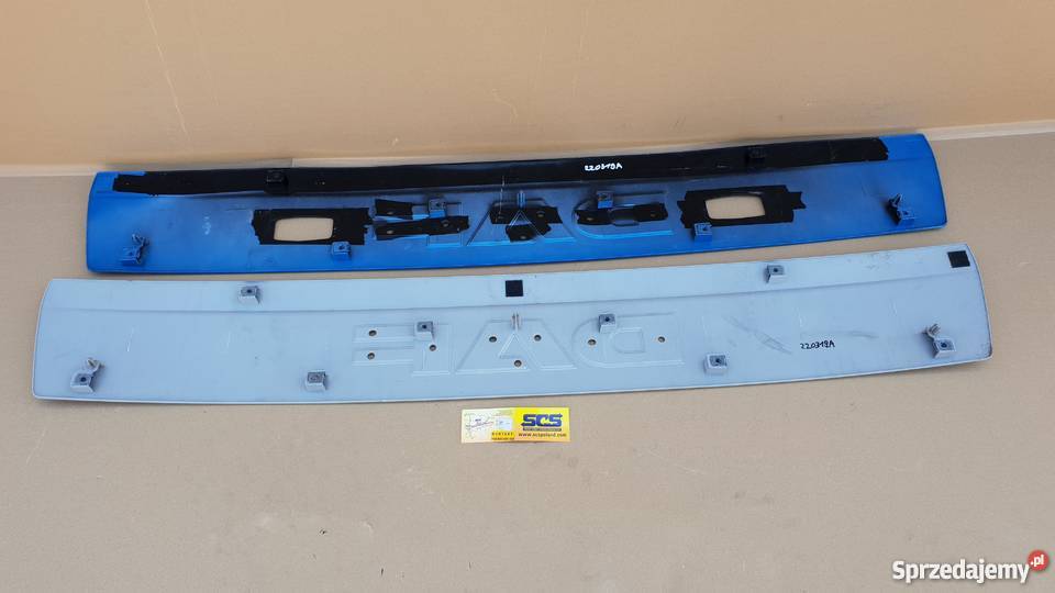 DAF XF 106 GRILL MASKA ATRAPA LISTWA Bieleń