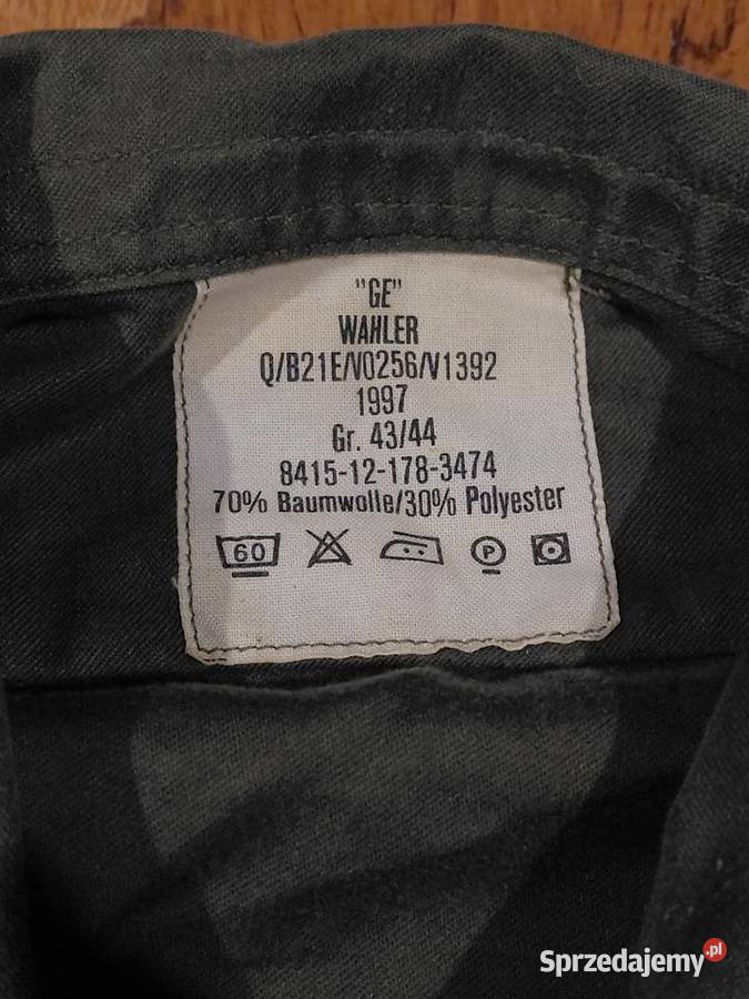 Koszula BW OLIV gr 4344 Wrocław sprzedam