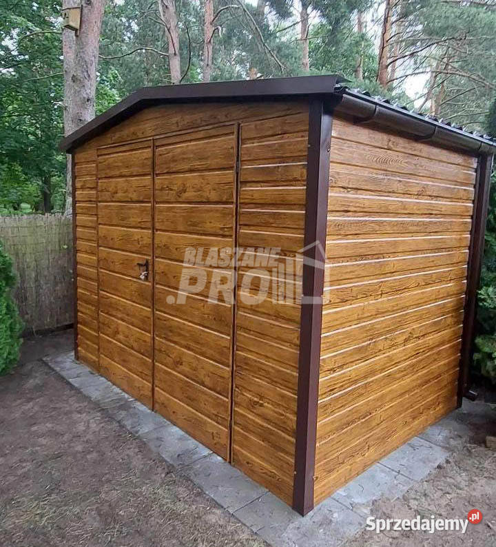 Schowek domek ogrodowy 3x2m drewnopodobny Rynny Przemyśl