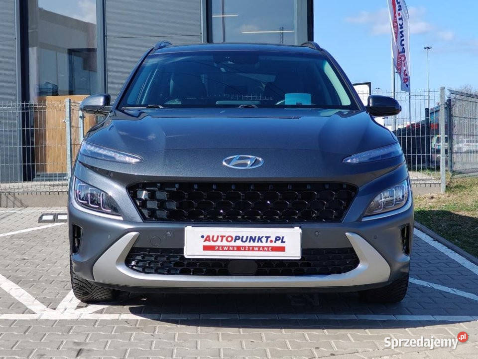 HYUNDAI Kona 2022r skóry headup hak fv23 Rok produkcji 2022 Poznań