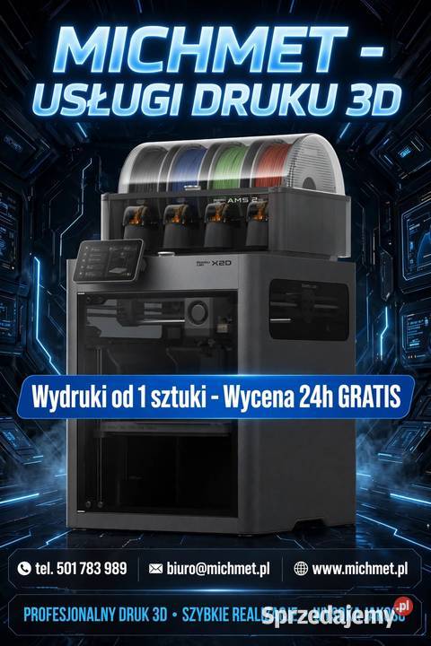 Druk 3D na zamówienie figurki części prototypy Kutno