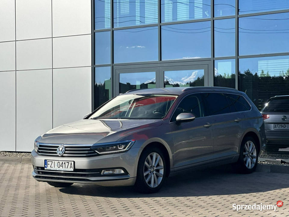 Volkswagen Passat SalonPL TopLED Łopatki Grzany srebrny Passat sprzedam