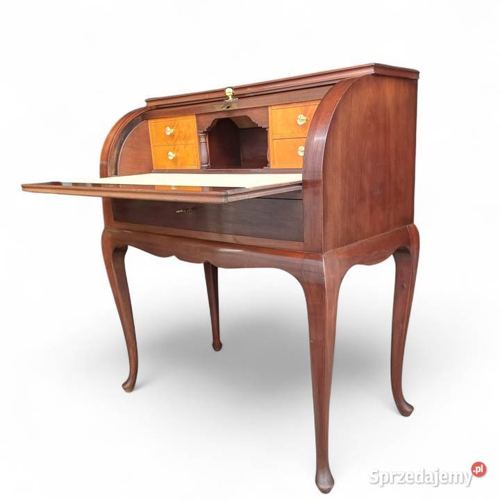 Reprezentacyjne Biurko Sekretarzyk cylindryczny sprzedam