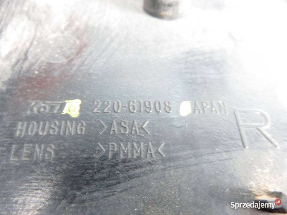 LAMPA PRAWA TYLNA MAZDA PREMACY CP 22061908 sprzedam