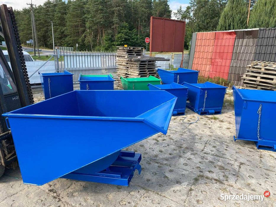 Kolibka 15 m3 kontener do segregacji transportu Żarów