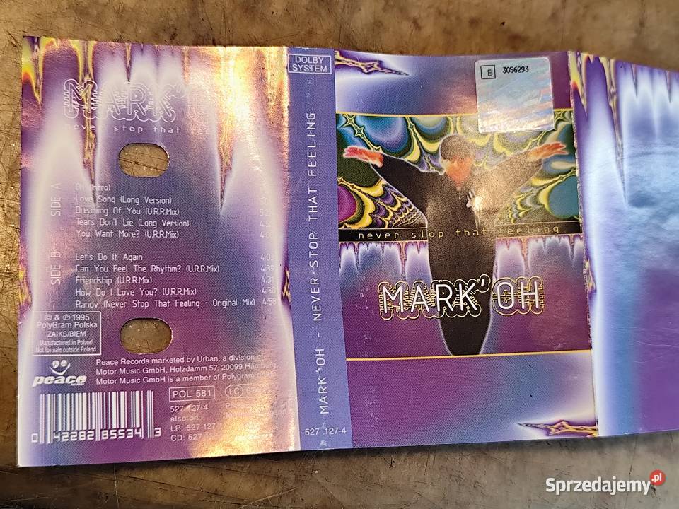 kaseta MarkOh Never Stop That Feeling kaseta zachodniopomorskie Stargard