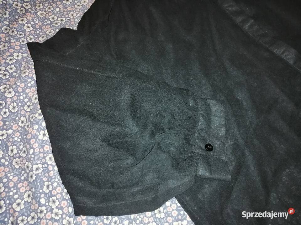 YORkER koszula Bluzka RozpinanaNaGuziki Mgiełka czarny Leszno