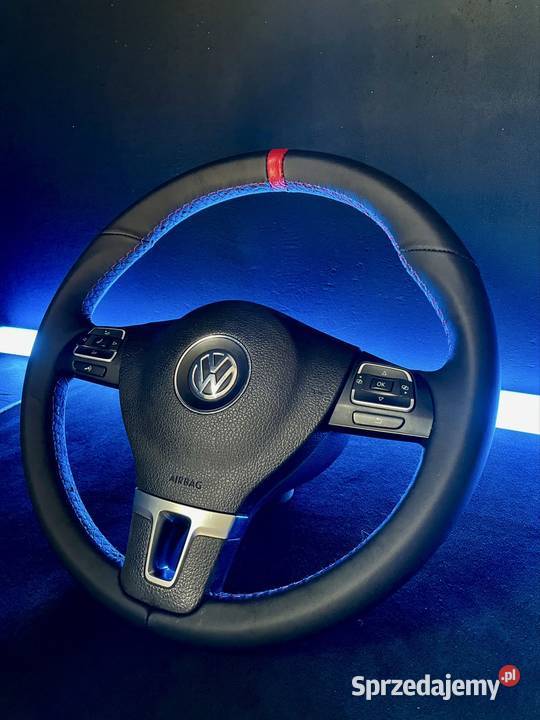 Kierownica golf 6 Passat b7 nowo obszyta Częstochowa sprzedam