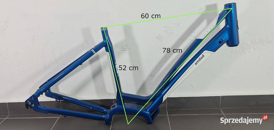 Rama rowerowa do roweru damka damska aluminiowa Lublin