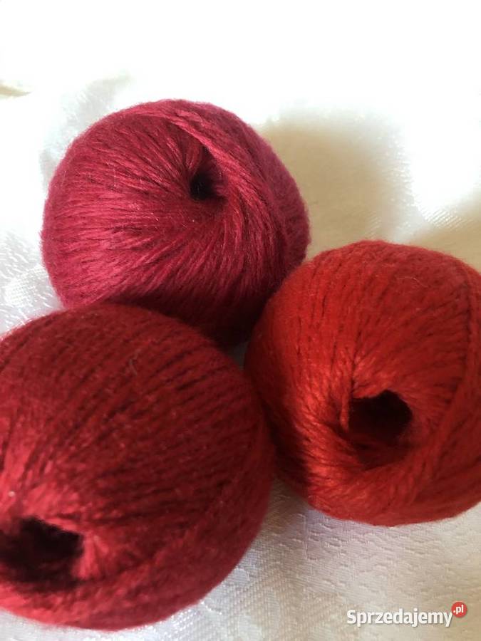 wełna włóczka wyprzedaż resztki waga 130 do 155 Zegrze