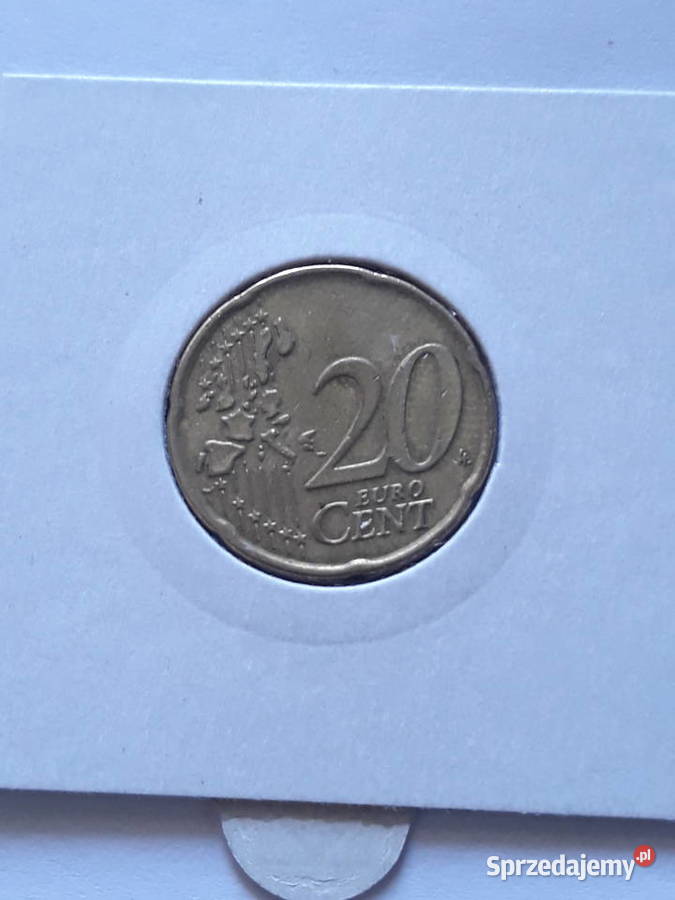 20 Eurocentów Belgia 200020032008 r Konin