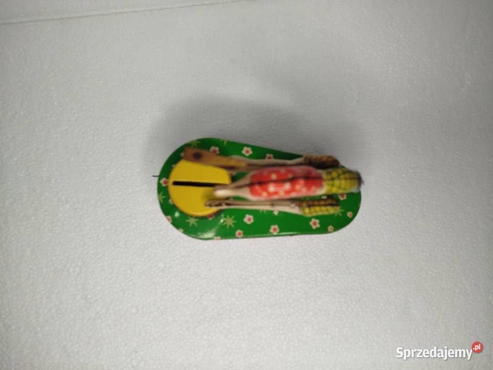 Metalowa Skarbonka z czasów PRLu Drwal Zgierz sprzedam