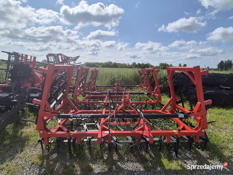 Brona zębowa JARMET 5m hydrauliczna ząb 20 równa nieuszkodzony Barchaczów