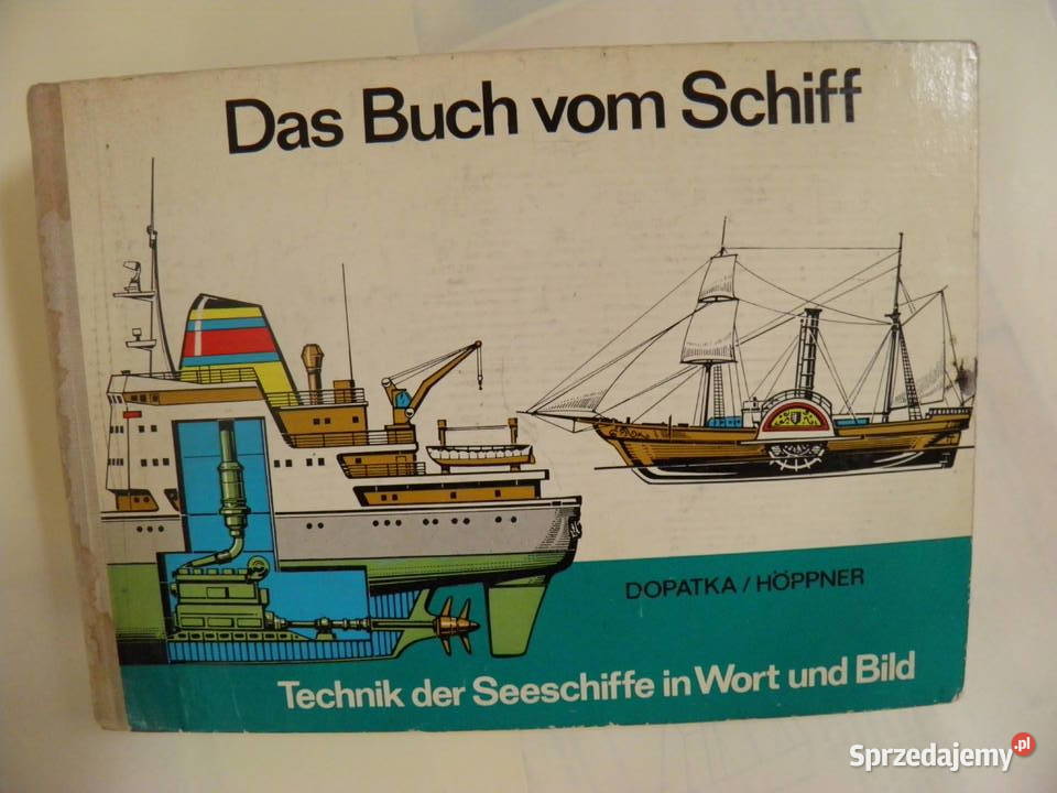 Książka o statkach Das Buch vom Schiff zachodniopomorskie