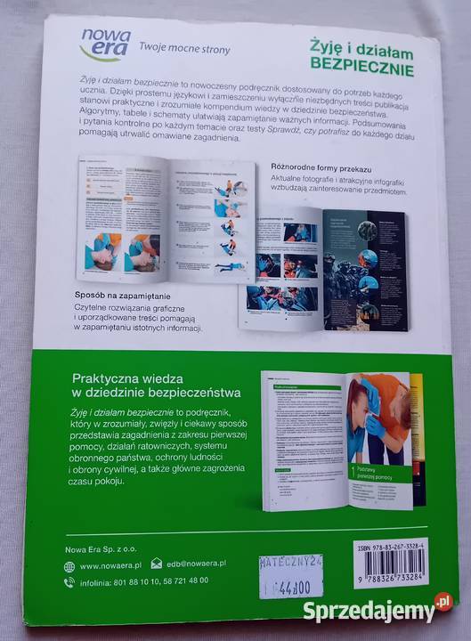 Podręcznik do EDB kl 1 liceum i technikum Żyję i
