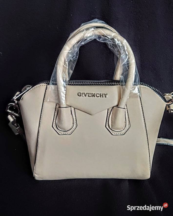 Torebka kuferek Givenchy antigona beżowa ecru Dla kobiet Warszawa